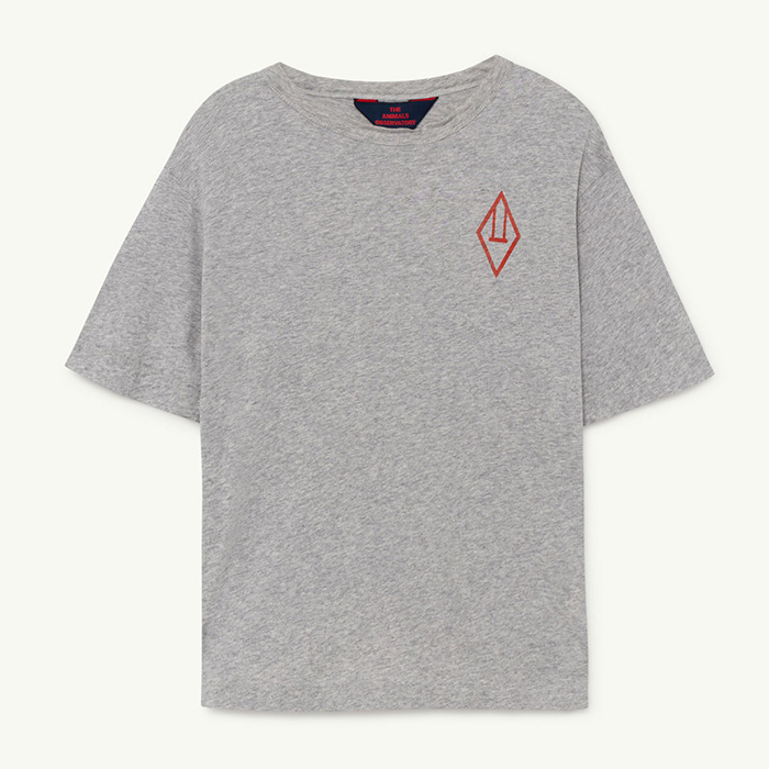 Oversized Kids Tshirt - Grey