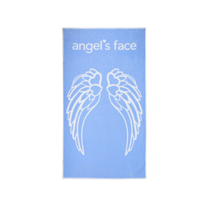 Angel Wing Towel - Blue