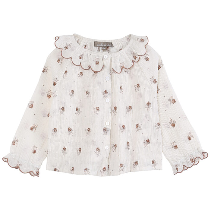 Ecru Blackberries Shirt