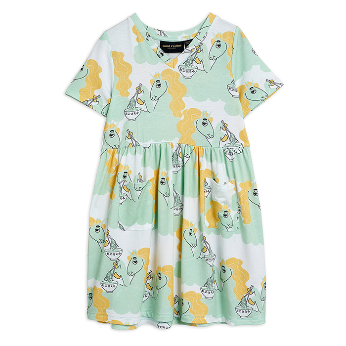 Unicorn Noodles Dress - Mint